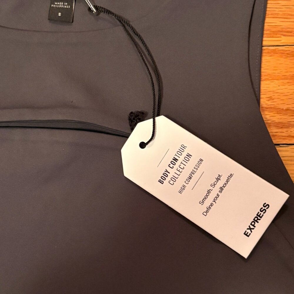 Body Contour Mid Compression High Neck Bodysuit - Picture 3 of 3